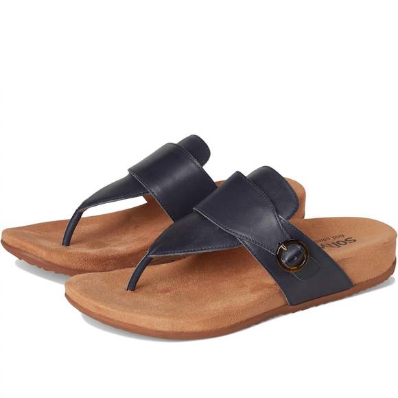 NEW SOFTWALK women's belize sandals in navy - Picture 1 of 3